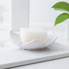 1pcs Bathroom Soap Box Lotus Design Soap Holder Silicone Soap Box Drain Box Bathroom Accessories Bathroom tray Bath soap holder