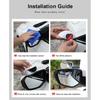 Car Side Blind Spot Rear Mirror HD Glass For Parking Auxiliary Rearview Stick On