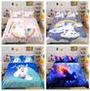 Unicorn Bedding Set Adult Bedroom Quilt Cover Pillowcase Sheet/Double Bed 2/3 Pieces Full Size Bedroom Decoration