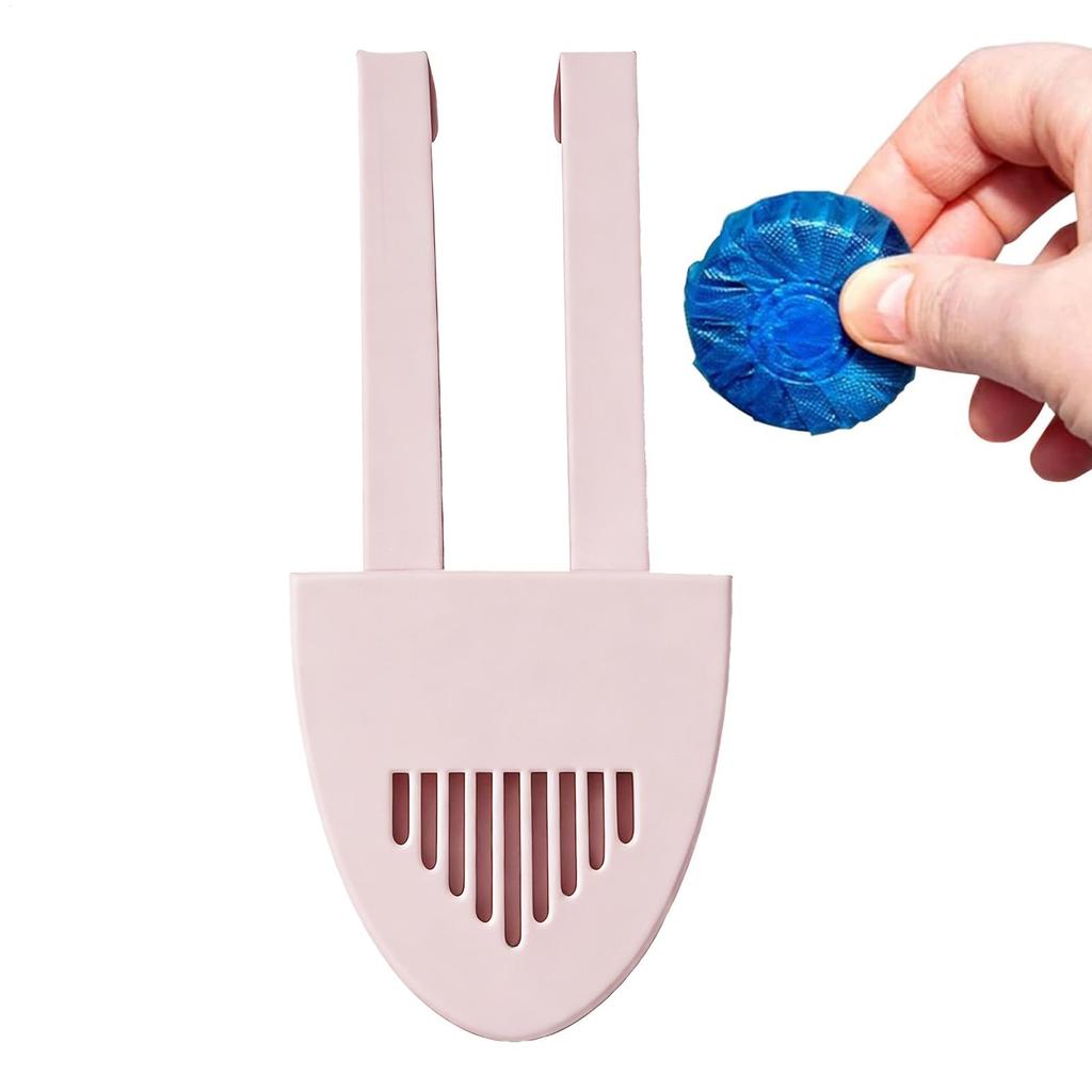 Toilettenspülkasten-Reiniger-Tablettenhalter Anti-Rutsch Stabil Aufhängbar Toilettenreiniger-Tablettenhalter für Badezimmer Wohnheim Wohnung Zuhause Wohnmobil