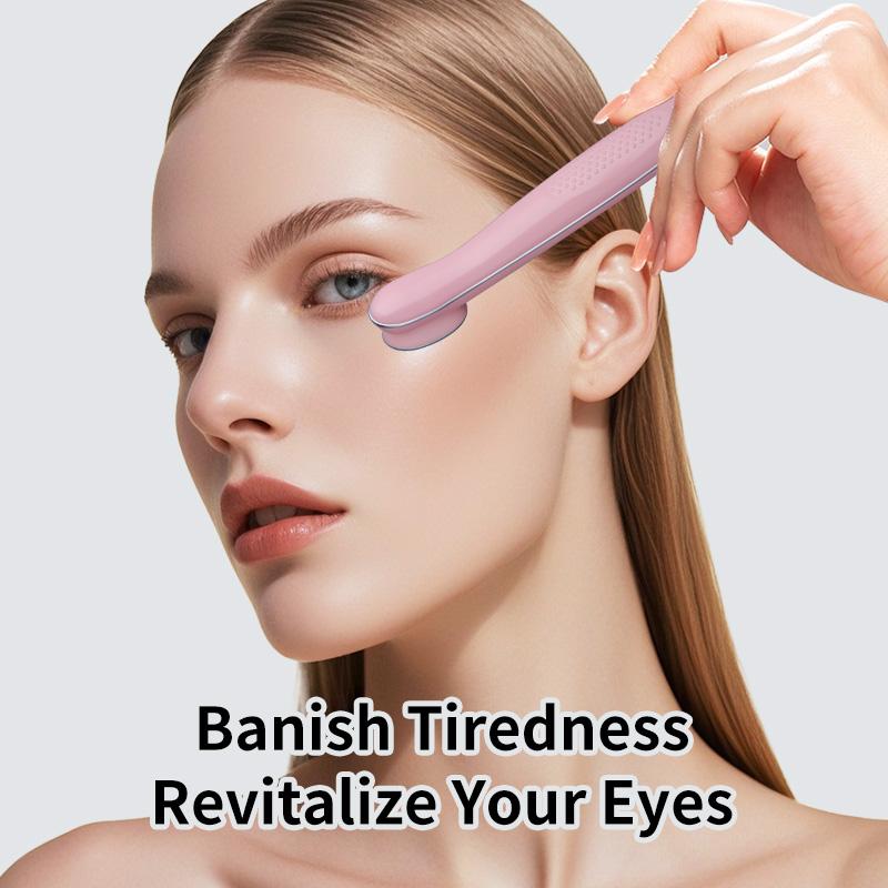 Portable Rechargeable Eye Massager Pen Adjustable Vibrating Massage to Relieve Eye Fatigue, An Essential Eye Care Tool.