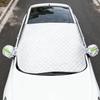 Windshield Snow Cover Foldable All Weather Heavy Duty Magnetic Automotive Snow Cover Ice Guard For Vehicle Truck SUV RV Sedan