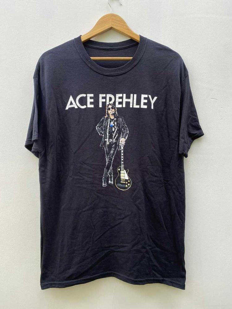 New Rare Ace Frehley Guitarist Cotton Black S5XL Shirt BB384 Unisex T-Shirt M