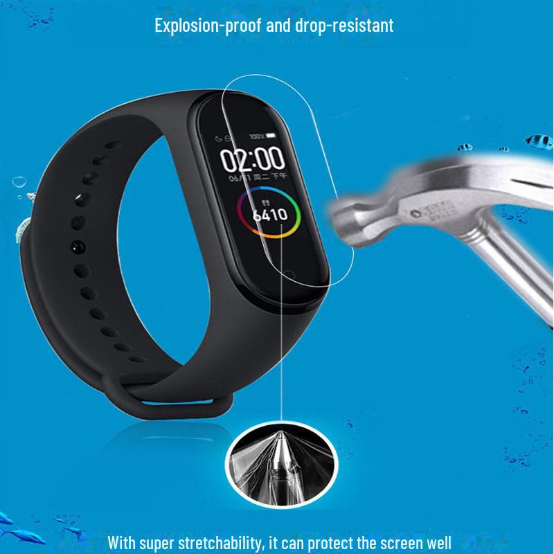 Película protetora de hidrogel TPU HD para Huawei Bracelet 8 e Xiaomi Bracelet 8Pro