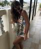 VLANDA Tropical Half N Half [Cover-Up Swimsuit]