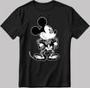 Mickey Mouse Skeleton 2026 Black T Shirt