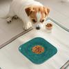 Tapete de Lamber para Cães Silicone Formato Vulcão Antiderrapante Alimentador Quebra-cabeça Tapete de Lamber Com Ventosa Para Cães e Gatos Para Filhotes Gatinhos Animal de Estimação