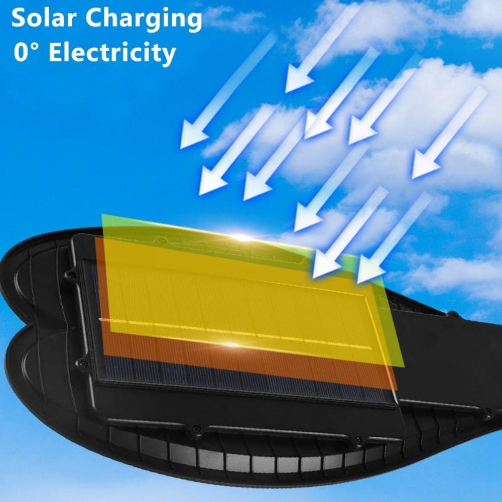 10000w Super Bright Outdoor Solar Lamp Waterproof Ultra Wide Lighting Street Light Human Induction Motion Sensor Yard Wall Light