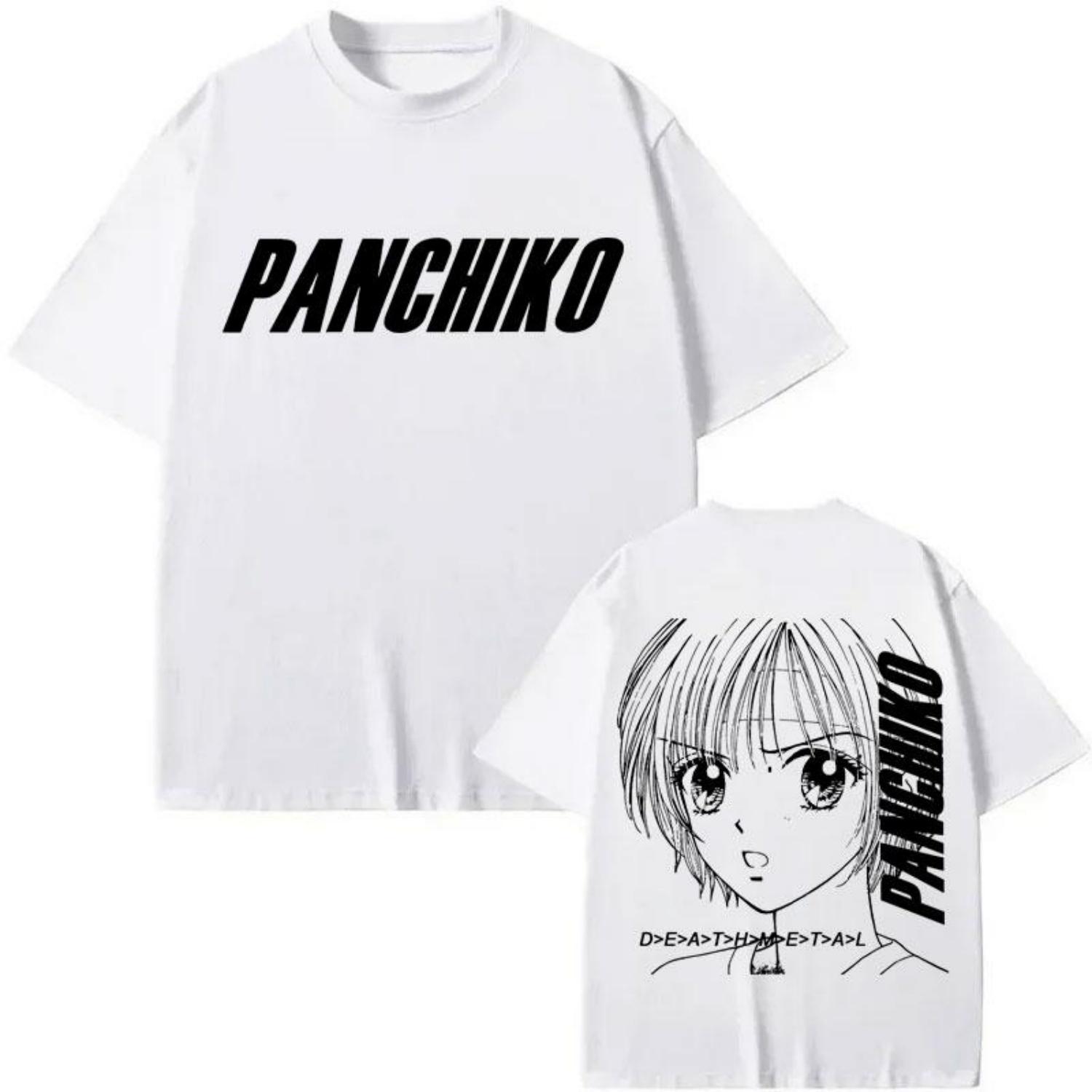 

Обмежений Panchiko DEATHMETAL Альбом Мерч Футболка Мода Рок Футболки З Коротким Рукавом Високоякісна Бавовна Оверсайз Футболка Унісекс XXXXXL чорний