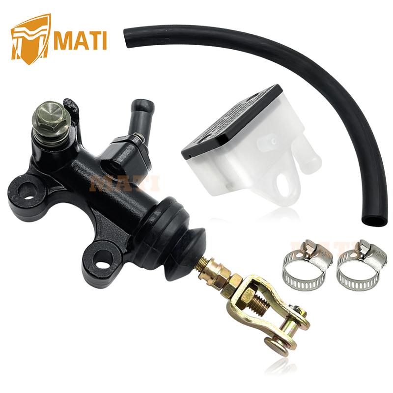 M MATI Huvudcylinder för bakre broms komplett för Honda ATC350 ATC350X 1985-1986 43500-HA5-671 43500-HA5-006 43500-HA5-016