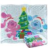 BlueÂ´s Clues Silky Magenta Christmas Supersoft Blanket