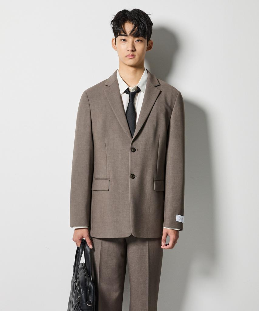 Stco 4Way Stretch Essential Setup Set Brown (Oversized)_Sejuz53Set