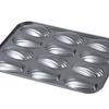 Silicone Baking Tray (with 12 Shell-shaped Madeleine Molds)