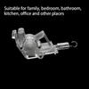2 Pieces Blinds Wand Tilter Mechanism Square Tilt Control Rod Rail Hook Connection Household Reusable Replacement Supply