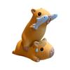 Resin Capybara Model Figure Cartoon Cartoon Figure Model Fashion Capybara Resin Ornaments