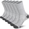 Men's Plus Size Mid-Calf Sports Socks, Black White Gray Color Block, Trendy and Versatile Casual Over-the-Knee Socks.
