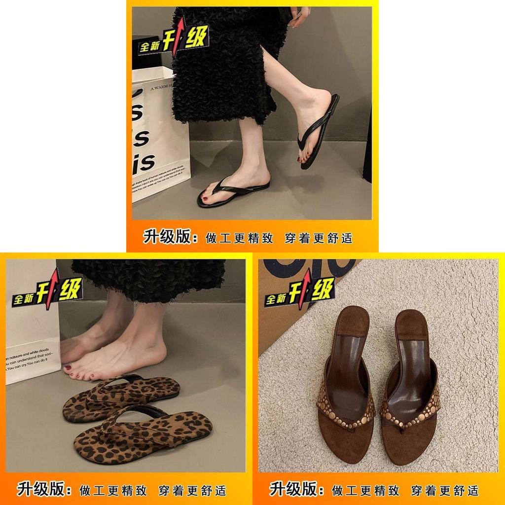 Female Flat Sandals With Waterproof Platform Pu Material For Casual Summer Wear