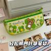 Japanische Niedliche San-x Easy Bear Kleeblatt Bedruckte Federtasche Cartoon Hohe Schönheit Lernbedarf Aufbewahrungstasche