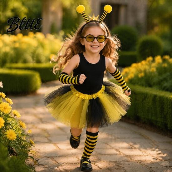 Comfortable Dress Up Honey Festival Kids Bee Cute Accessories for Wing Kids Costume Princess Girls Sparkly Fairy Wings Parties