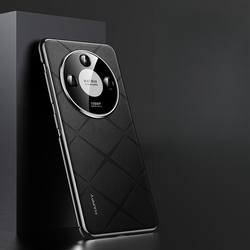 Suitable for Honor X50 Phone Case In Plain Leather, HONOR 50 Pro All-inclusive X50 GT Business Men's Chanson Women's Leather Case