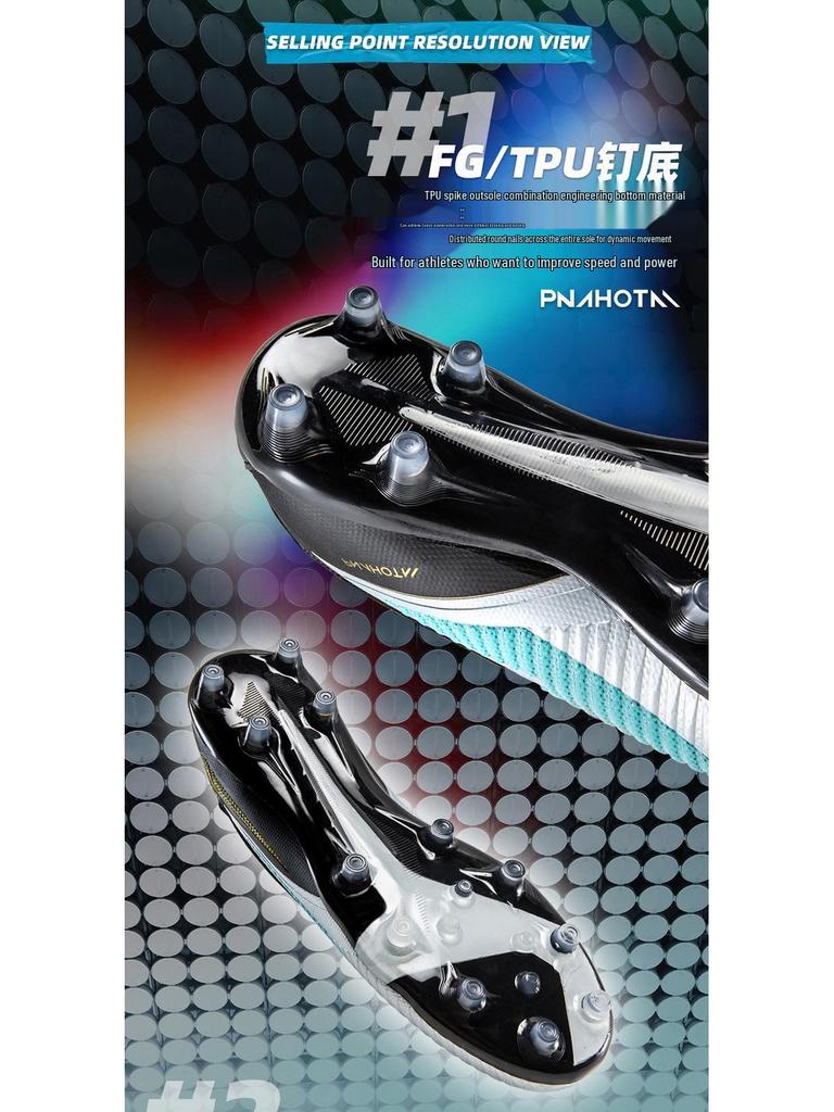 2025 Youth AG Fußballschuhe mit Stollen - Rasen-Trainingsschuhe für Kinder