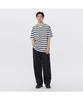 Keoseuuteommellou Gray Striped T-Shirt Cwtam26423Gyx