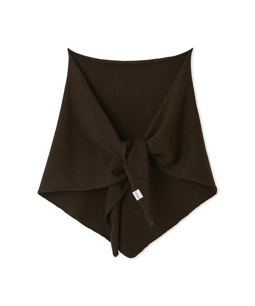 

Emi Wool Knit Triangle Scarf 13WGG254317BRWF