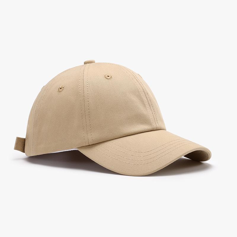Spring Autumn Outdoor Cotton Baseball Caps For Men Women New Solid Sunhat Sunscreen Cap Sports Cycling Fishing Running Hats