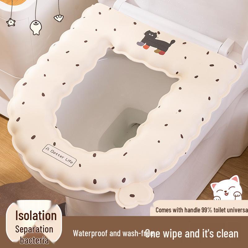 

2025 Universal Waterproof EVA Toilet Seat Cushion - Four Seasons, Wash-Free Design (Newcomer 5 Yuan Discount)