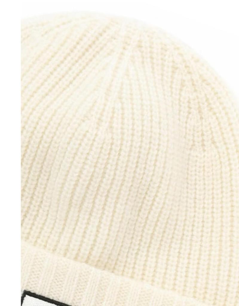Unisex Knit Cap Brand Golf Hat FR [Master Bunny] (Cashmere Blend, Logo) / / 758-4287107 030_White