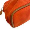 HERMES Zipper Cosmetics Pouch Bolide Vanity cotton Pouch MM Pouch Orange cotton Used