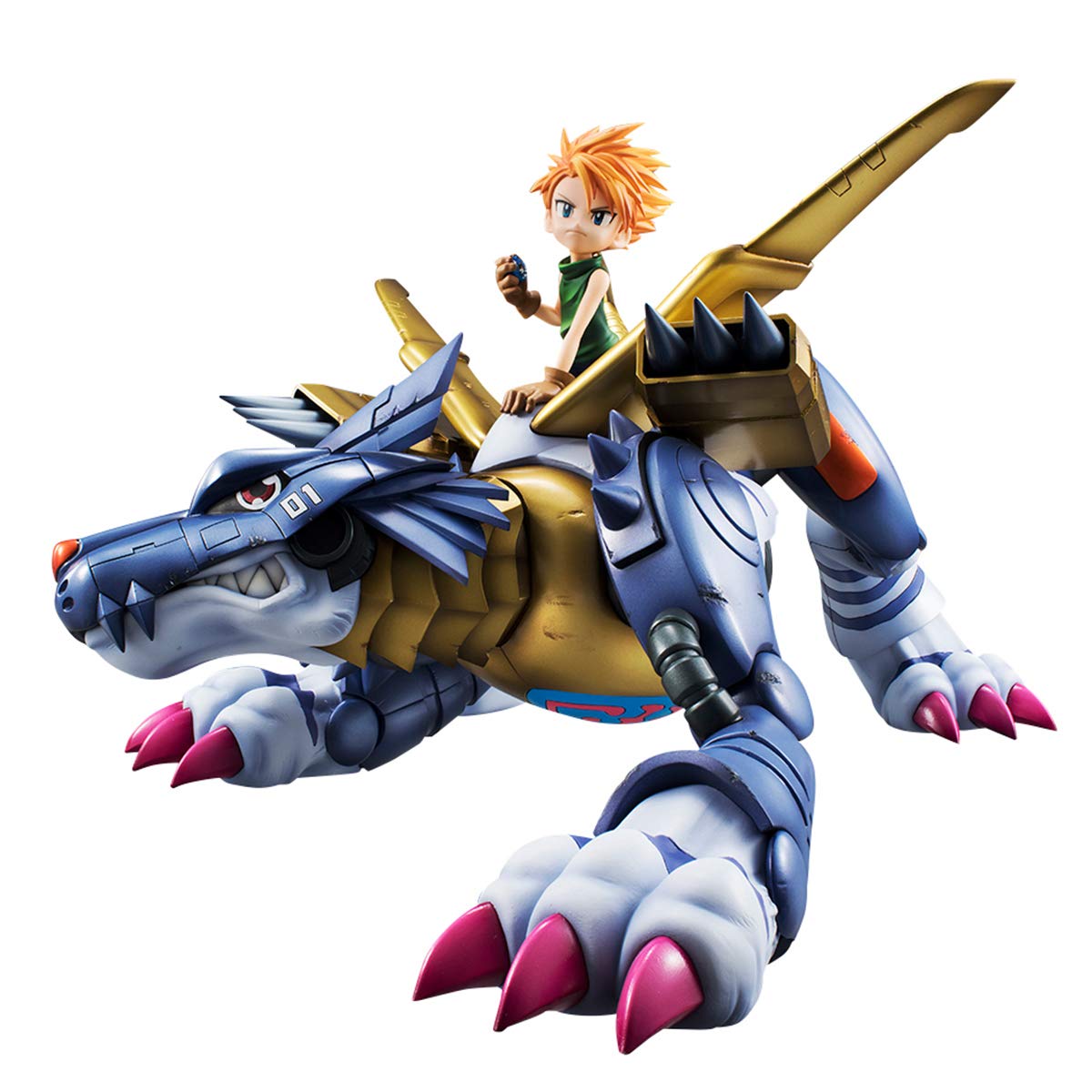 MegaHouse Серия Precious Digimon Adventure МеталГарурумон Исида Ямато Полная фигурка [Лимитированное издание] G.E.M. &