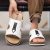 Trendy Men's Slippers For Outer Wear Non-slip Thick-soled Boys' Slippers Casual Versatile Comfortable Sandals