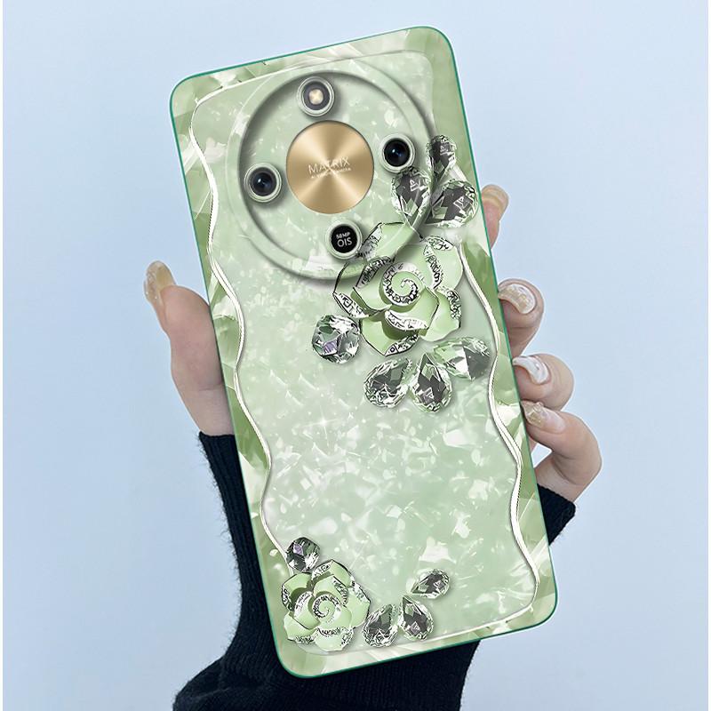 For Honor X9d 5G Case MTN-NX1 Fashion Simplicity Oil Painting Floral Silicone Soft Phone Casing New Design Shockproof Back Cover