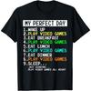 Koszulka Gamingowa IPUDIS - Śmieszny Prezent T-shirt, Uroczy T-shirt dla Gracza, Koszulka 100% Bawełna (Czarny, s)