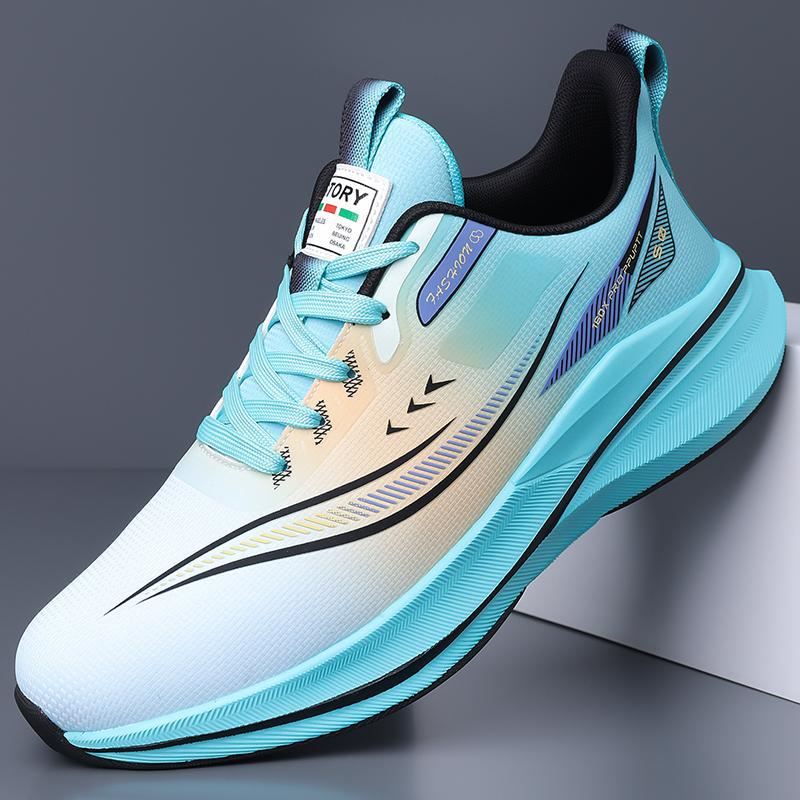 

Мужская обувь летняя новая мужская спортивная обувь дышащая сетчатая повседневная кроссовки модная универсальная удобная спортивная обувь женская 45 озеро зеленый