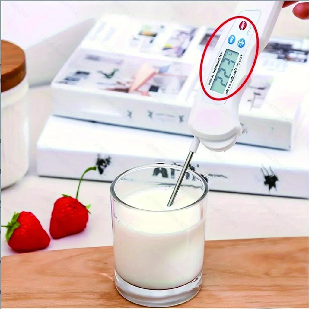 1pc  Meat Thermometer, Barbecue Thermometer, Food Thermometer, Kitchen, Cooking, Baking, Liquid and Barbecue.