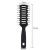 Professional Black Salon Anti static Hairdressing Hair Comb Scalp Care Hairbrush Styling Tool