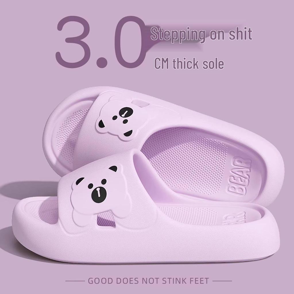 Summer 2025 Cloud-Like Anti-Slip Slippers for Couples - Breathable Indoor Bathroom Footwear for Men and Women.