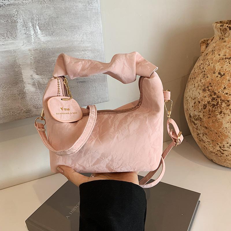 Fashionable Design Bag for Women In Hand Korean Summer New Simple Slant Cross-weather Small Square Bag Trendy Shoulder Bag