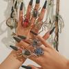 Retro Creativity, Unique Insects, Spiders, Animals, Diamond Studded Fashion, Alloy Clothes, Holiday Opening Rings