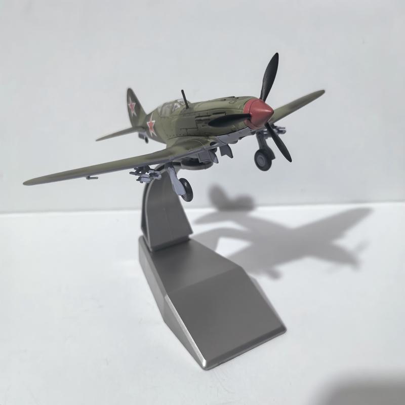 Diecast Metal 1/72 Scale Mikoyan MiG-3 Fighter Military Model Airplane Collect Gift