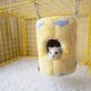 Warm Pet Sleeping Bag Velvet Plush Squirrel Beds Comfort Hamster Hanging Bed  Winter