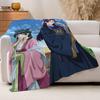 Anime The Apothecary Diaries Blanket For Sofa Office Bed Plane Travel Sleep Read Relax Camping Soft And Warm