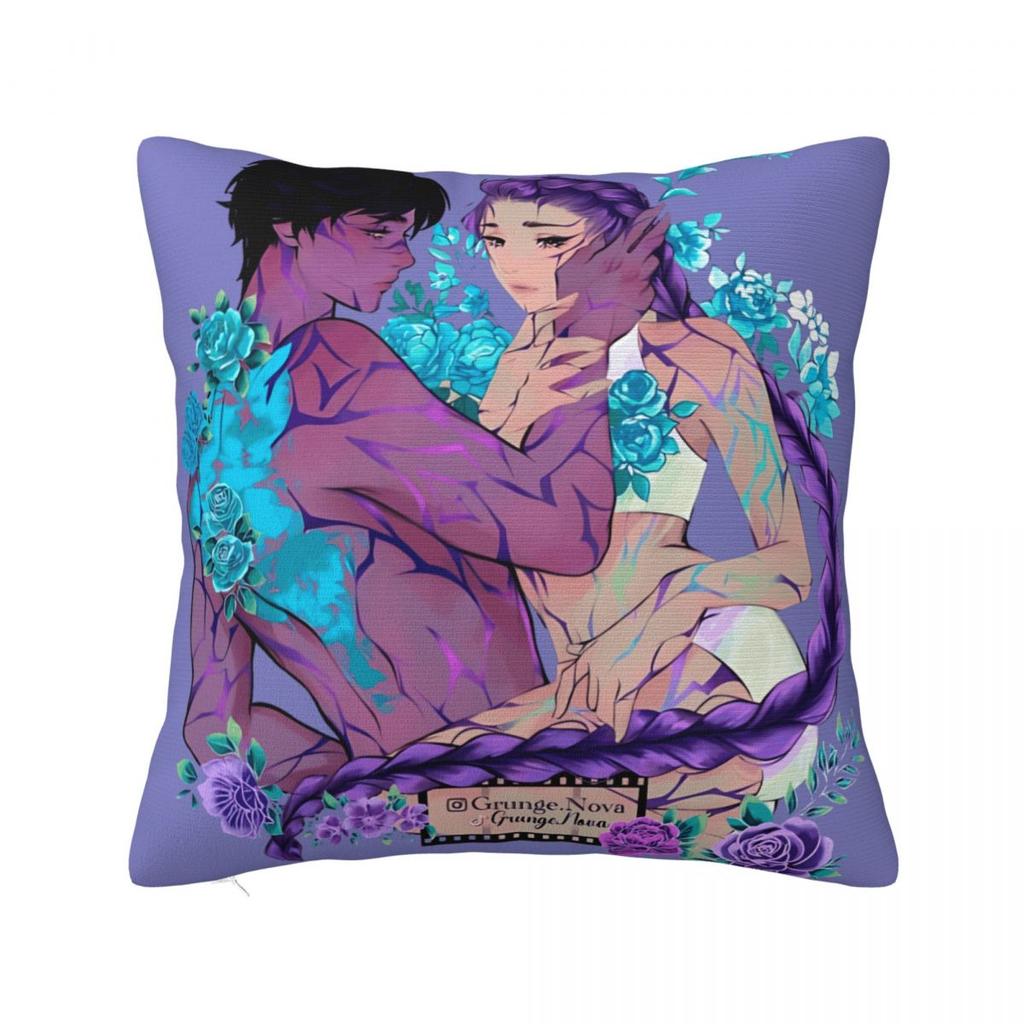 Honmooners Pillow Case Cushion Cover Polyester Graphic Pillow Cover Kawaii Pillowcases For Sofa Bedroom Home Decor