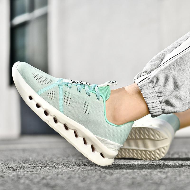 Green Original Brand Sneakers Men Low Top Cushioning Men's Running Shoes Light Platform Sports Shoes For Men zapatillas hombre