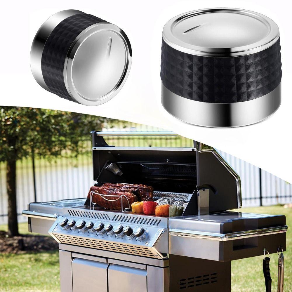 Plastikowe Pokrętła Sterujące Grillem Chromowane Pokrętło Przełącznika Nowe Części Zamienne do Grilli Gazowych