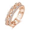 2022 Korean Fashion Women's Diamond Flash Open Ring - Stylish Hollow Design
