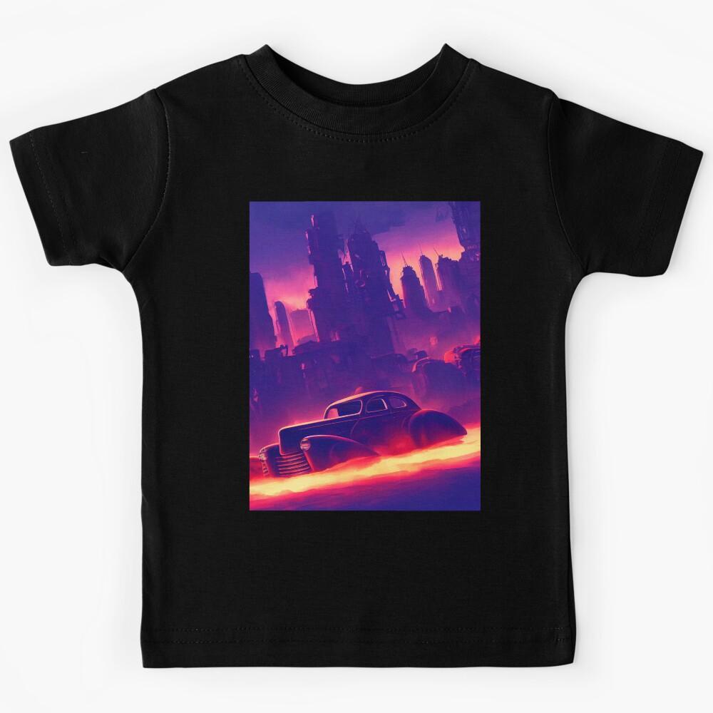 Cyberpunk Hot Rod #2, a perfect gift for all American Industry fans Kids T-Shirt 170