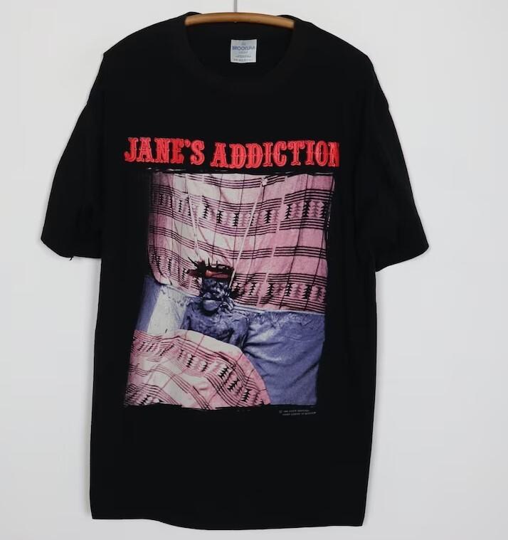 

1990 Jane#039;s Addiction Article TShirt Unisex T-Shirt XL